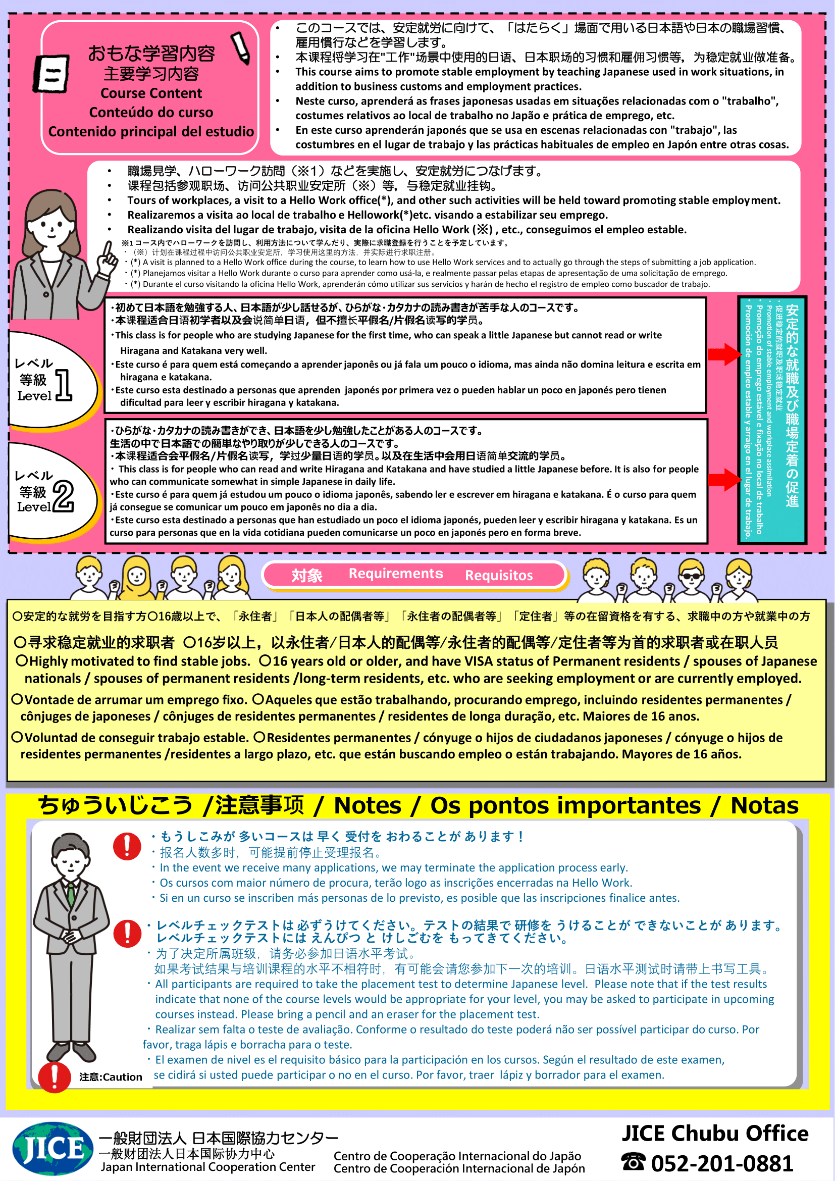 JICE Free Nihonggo Lesson 2