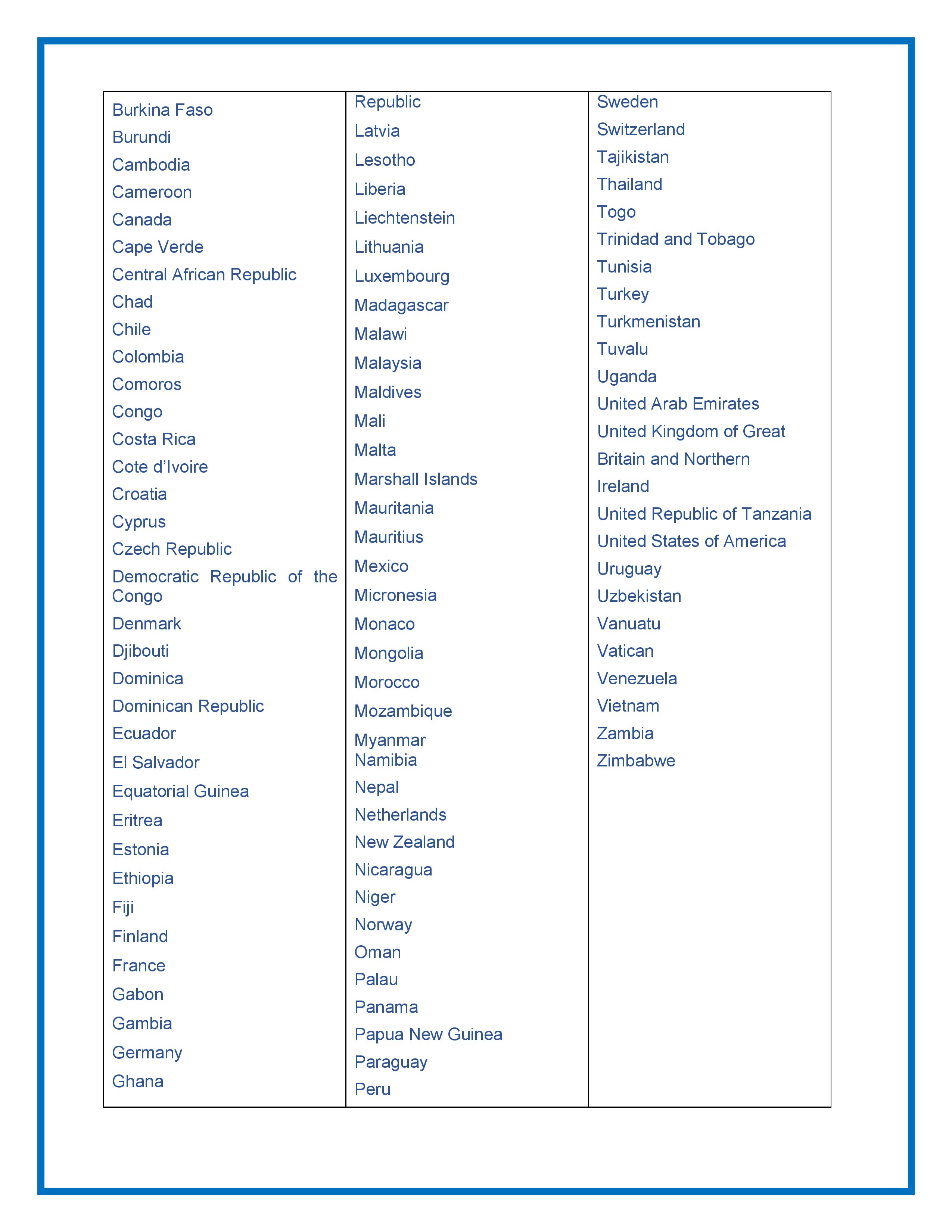 Travel Advisory 15 June 2022 6