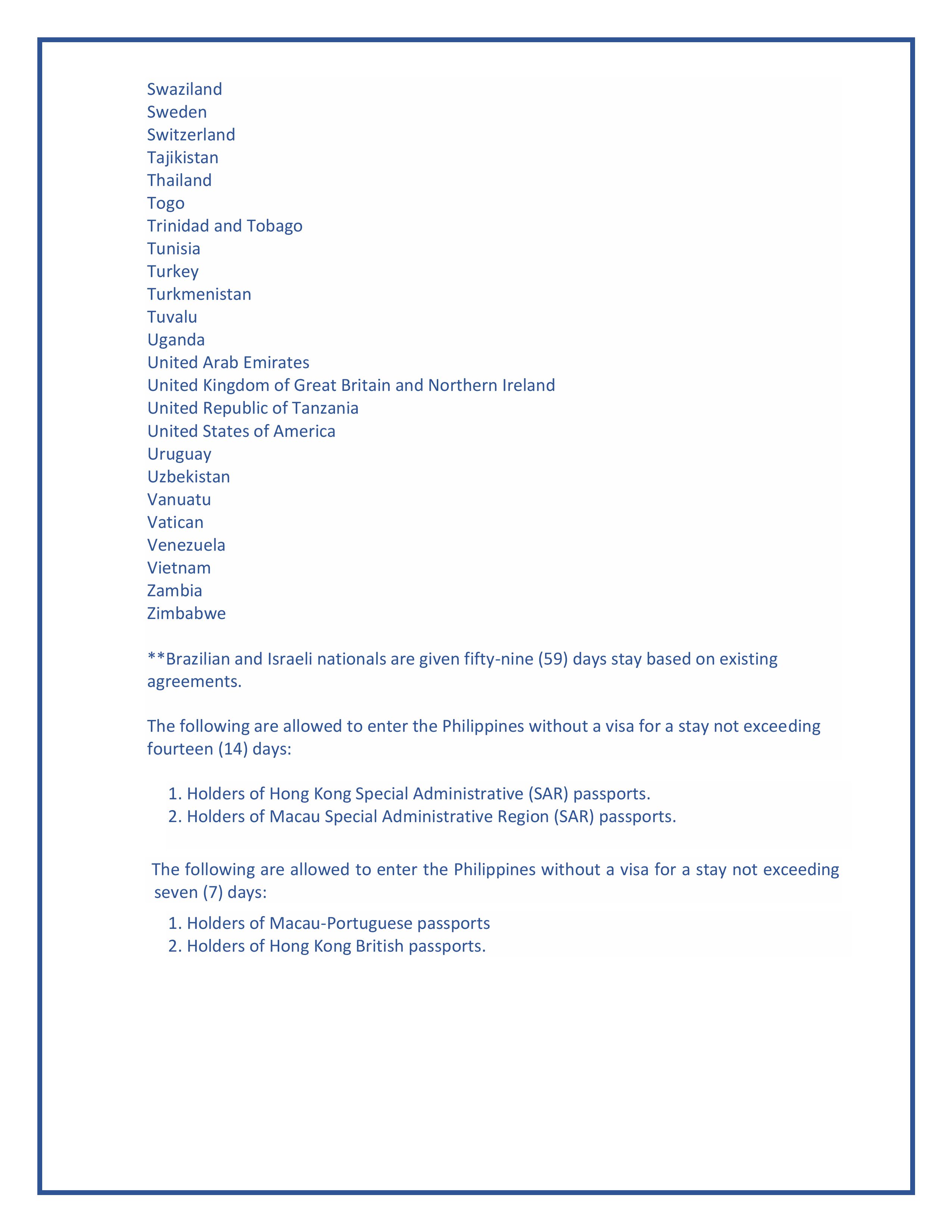 Travel Advisory 24 February 2022 5